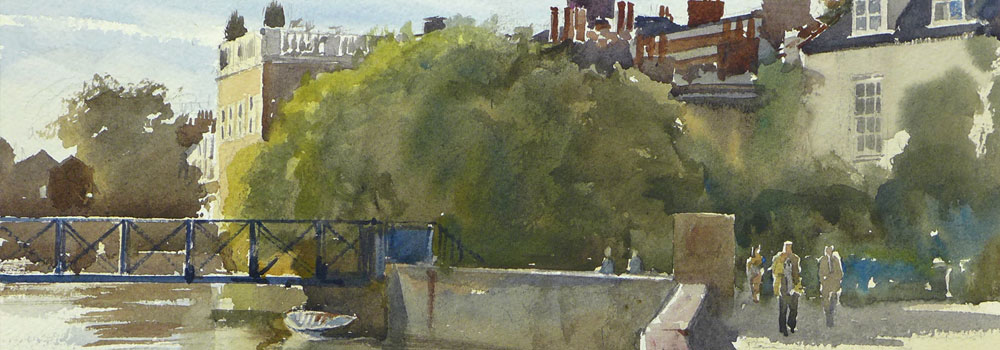 Painting by one of the Wapping Group of Artists